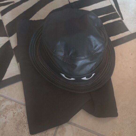 Min and Mon leather eyes hat New OS - Picture 1 of 3